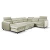 Kampinė sofa Samos II Vogue 01 Kampinė sofa su funkcija miegoti kairėje pusėje paveikslėlis