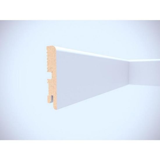 Grindjuostė MDF Foge LB1 80 balta pusiau blizgi paveikslėlis