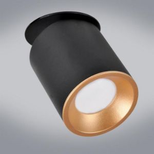 Rodyti išsamią informaciją apie Haron juodai auksinis GU10 LW1 šviestuvas Haron juodai auksinis GU10 LW1 šviestuvas paveikslėlis