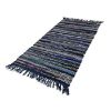 Medvilninis kilimas Chindi 0,8/1,5 Cr-604 blue multi paveikslėlis