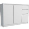 Komoda Aston 3D2S White paveikslėlis