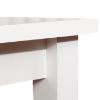 Stalo ir kėdžių komplektas Odys 1+4 st28 120x80+40 +W107 baltas paveikslėlis