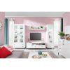Vitrina Bergen Be2 White Lux/White gloss paveikslėlis