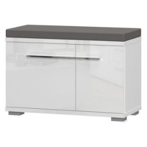 Paveikslėlis Batų spintelė Piano K1 White Gloss