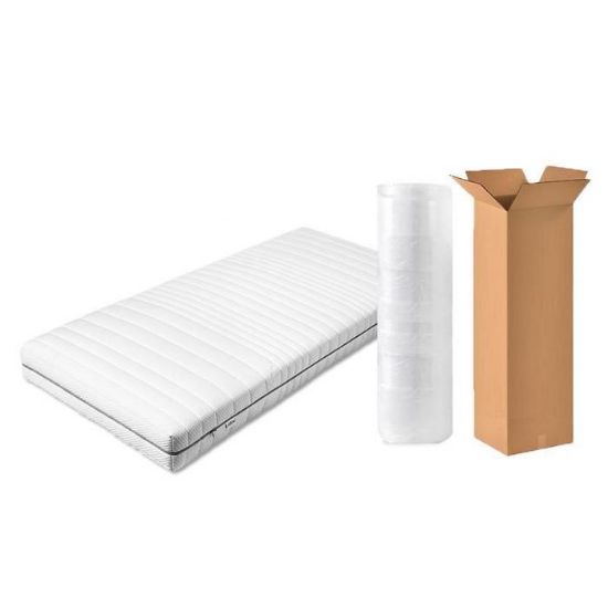 Ritininis čiužinys kartoninėje dėžėje Merkury Trio Deluxe Classic 140/200 paveikslėlis