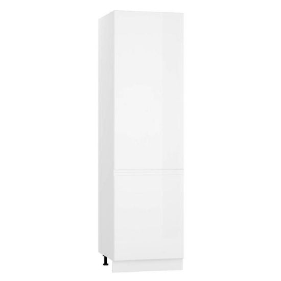 Virtuvės spintelė Livia D60LO 2133 PL 2FR balta žirnių matinė paveikslėlis