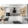 Virtuvės spintelė Livia D60LO 2133 PL 2FR balta žirnių matinė paveikslėlis
