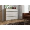 Ariel II White/Sonoma komoda paveikslėlis