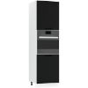 Virtuvės spintelė Max D60pk Mv 2133 Pl juoda paveikslėlis