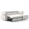 Kampinė sofa su miegamąja funkcija Panama 2R-OT Solar 80 dešinioji sofa-lova paveikslėlis