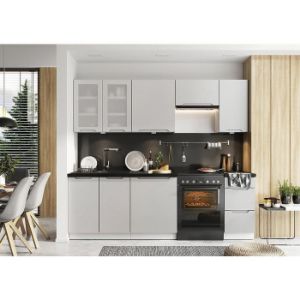 Paveikslėlis Virtuvė Zoya 240 šviesiai pilka matinė