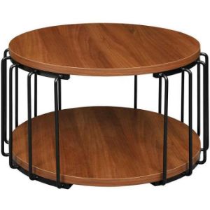 Rodyti išsamią informaciją apie Arwen-II staliukas 65x40 riešutmedis/metalas Arwen-II staliukas 65x40 riešutmedis/metalas paveikslėlis