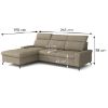 Bogota A Avra 3 sofa-lova, kairė pusė paveikslėlis