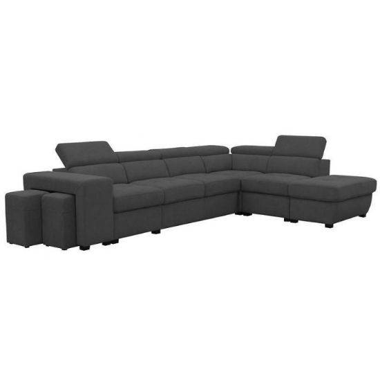 Kampinė sofa su miegamąja funkcija Positano Ocean 21 dešinioji sofa-lova paveikslėlis