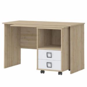 Rodyti išsamią informaciją apie Rašomasis stalas Kiki RS-BK/KI-15 buko/baltos spalvos Rašomasis stalas Kiki RS-BK/KI-15 buko/baltos spalvos paveikslėlis