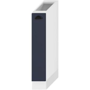 Paveikslėlis Virtuvės spintelė Adele D15 Cargo + krepšys Navy Blue/Matte/White