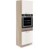 Virtuvės spintelė Econo 20D Sonoma/White/San Remo paveikslėlis