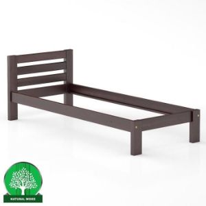 Paveikslėlis Lova Pušis LK127-80x200 Riešutmedis