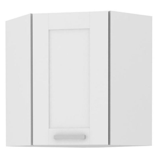 Virtuvės spintelė LUNA balta matinė/balta 58x58 gn-72 1f paveikslėlis
