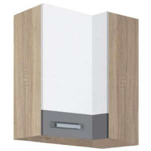 Virtuvės spintelė Global 44G Sonoma/White/Grey paveikslėlis
