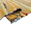 Chindi medvilninis kilimas 0.6/1.2 Cr-602 geltonas multi paveikslėlis