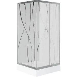 Paveikslėlis Dušo kabina KW KN/TX5B 90 W15 SB Glass protect