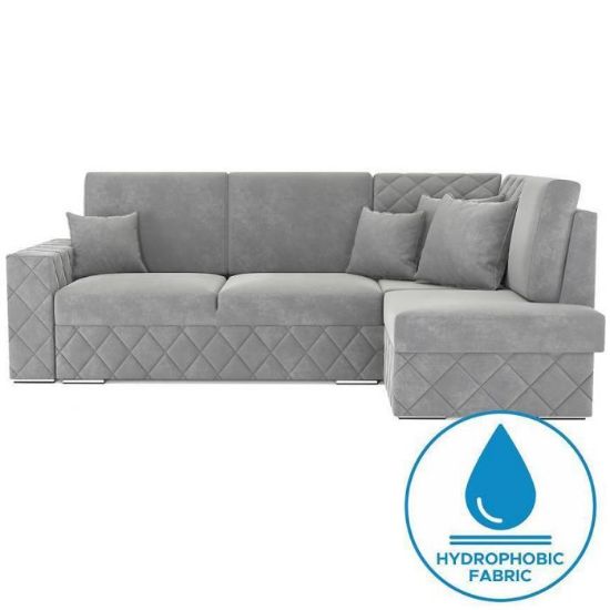 Kampinė sofa su miego funkcija Gusto P Monolith 85 dešinėje paveikslėlis