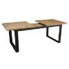Stalas Iris St-29 140x80+2x40 Ąžuolas Wotan paveikslėlis