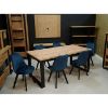 Stalas Iris St-29 140x80+2x40 Ąžuolas Wotan paveikslėlis