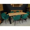 Stalas Iris St-29 140x80+2x40 Ąžuolas Wotan paveikslėlis