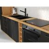 Virtuvės spintelė Modena 60lo-210 2f juoda/ ąžuolas artisan paveikslėlis