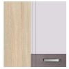 Virtuvės spintelė Global 45G Sonoma/White/Grey paveikslėlis
