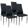 4 Sawanna kėdžių rinkinys, juodas Tm-0066-Bl paveikslėlis