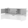TV spintelė Piano TV180-2K2F/PN-70/KA/70 crystal white paveikslėlis