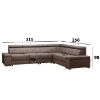 Kampinė sofa su miegamąja funkcija Ester Forever 65 universali paveikslėlis