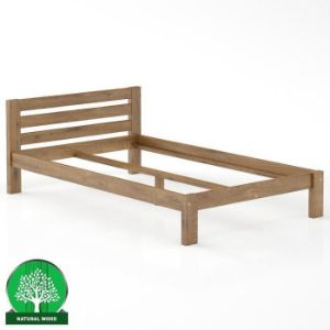Paveikslėlis Pušies lova LK105-120x200 ąžuolas