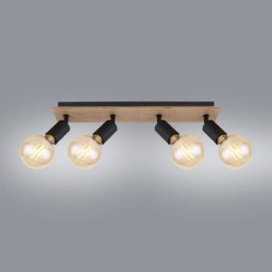 Paveikslėlis Šviestuvas 54008-4NH Juoda/ruda LS4
