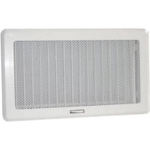 Paveikslėlis Grotelės Krlz4-Ml-B Baltos spalvos tinklelis 195x335