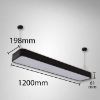 Flara lempa 03634 LED 45W juoda 4000K LW1 paveikslėlis