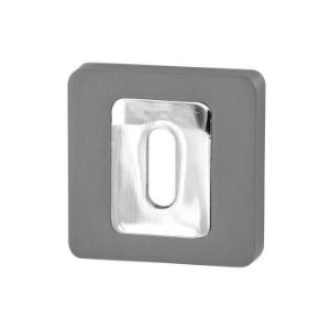 Rodyti išsamią informaciją apie R62 KL rozetė antracitas/chromas R62 KL rozetė antracitas/chromas paveikslėlis