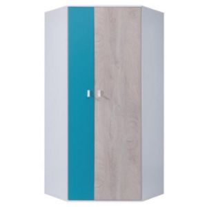 Paveikslėlis Planet PL2 L/P 90 cm baltos/ ąžuolo/jūrinė spinta