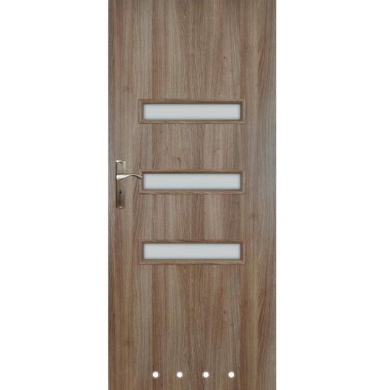 Vidaus durys Centur 80 P Gintarinis ąžuolas/WC + ventiliacijos rankovės paveikslėlis