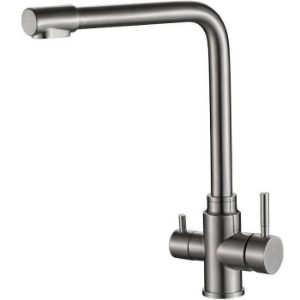 Paveikslėlis Rhodes trijų krypčių vandens filtravimo maišytuvas Inox