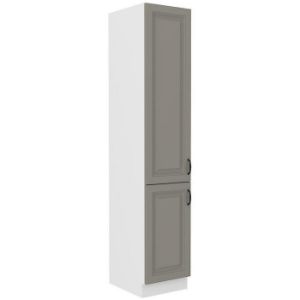 Virtuvės spintelė Stilo claygrey/balta 40dk/210 2f paveikslėlis
