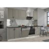 Virtuvės spintelė Stilo claygrey/balta 40dk/210 2f paveikslėlis