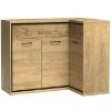 Kampinė komoda M15 Milan Natural Hickory paveikslėlis