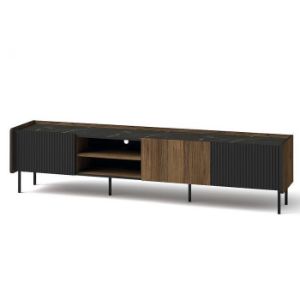 Paveikslėlis TV spintele Prestigo P8 3D Walnut War/San Seb/Black matt