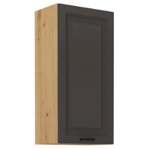 Virtuvės spintelė STILO grafito matinis/artisan 45g-90 1f paveikslėlis