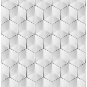 Paveikslėlis Stiklo plokštė 60/60 Polar Hex Esg Paveikslėlis Stiklo plokštė 60/60 Polar Hex Esg