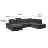 Kampinė sofa Reno Alfa 13 kairioji Kampinė sofa paveikslėlis